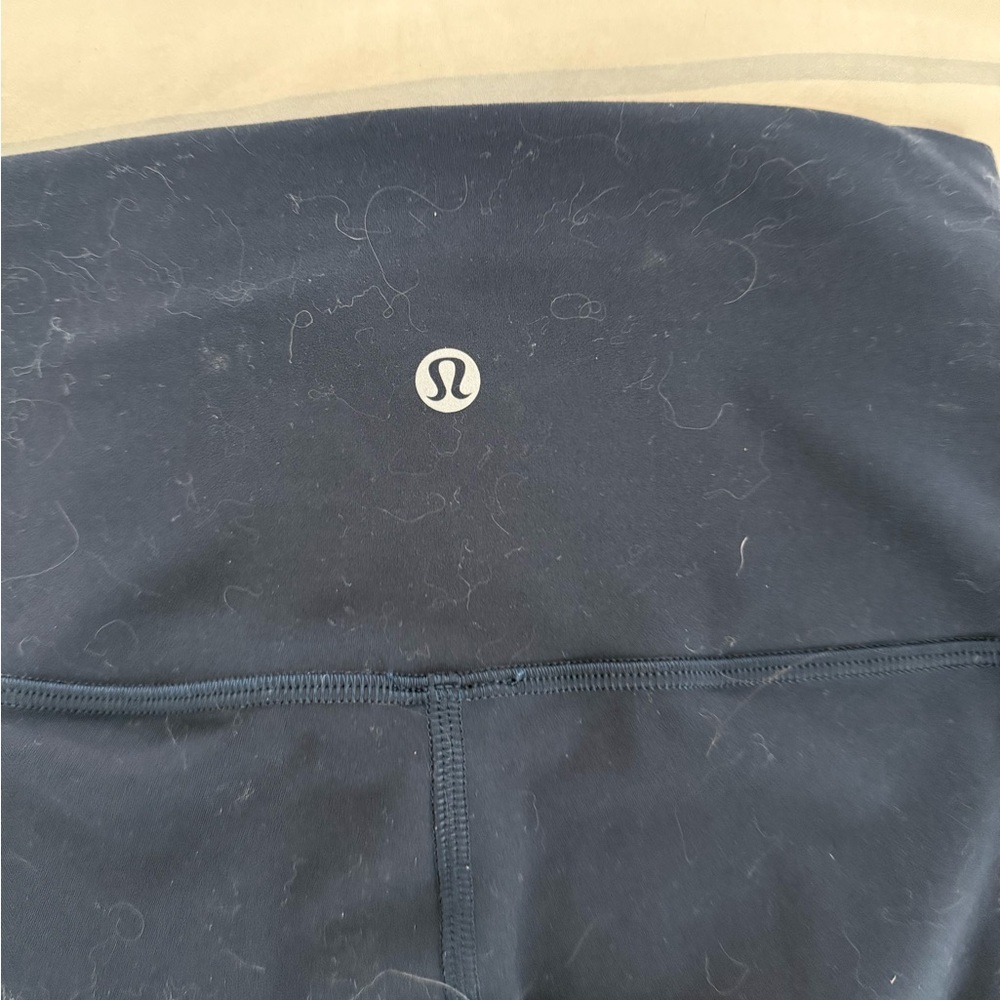 lululemon athletica Navy High-Waisted Leggings - Picture 3 of 4